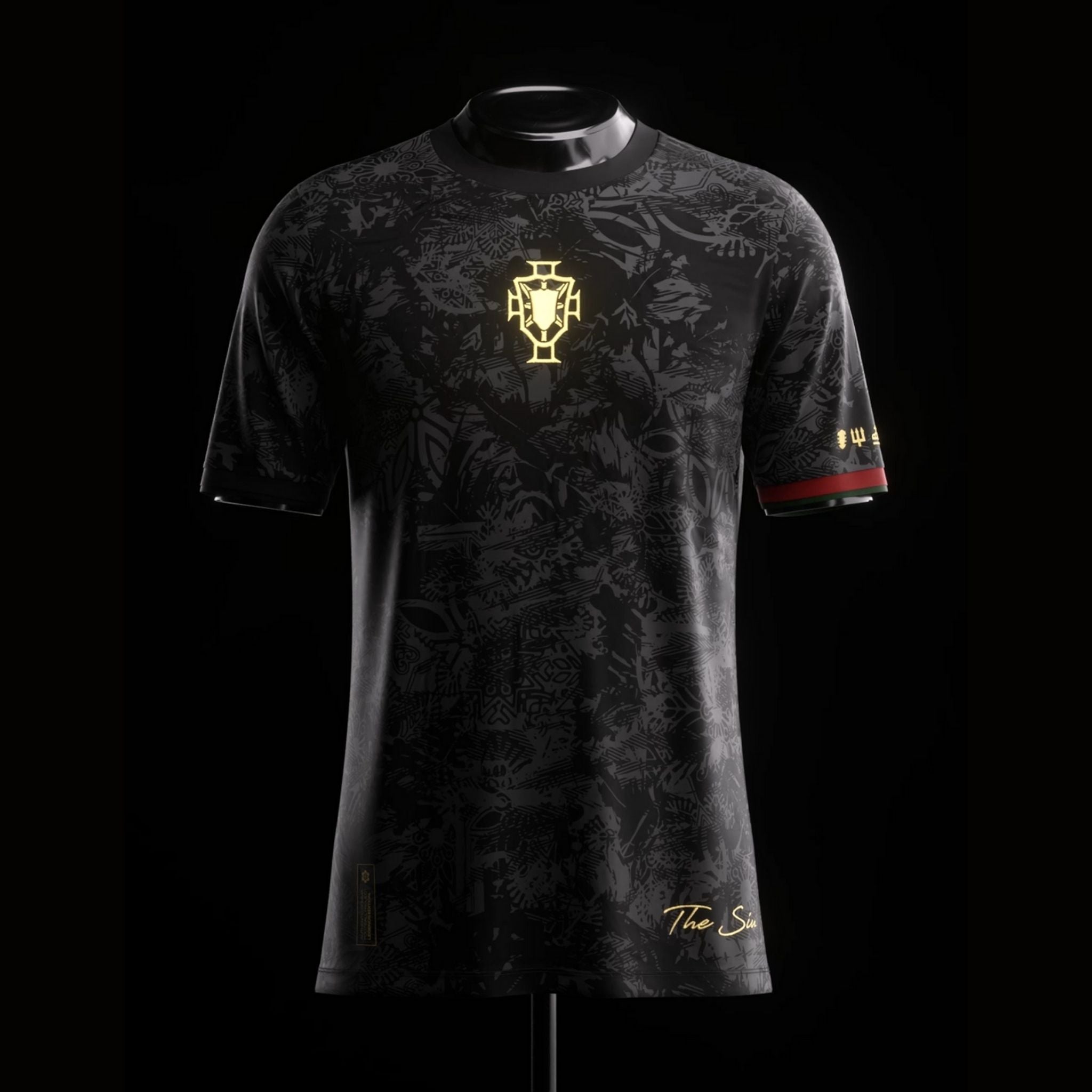 Portugal "The Siu" Premium Black Kit